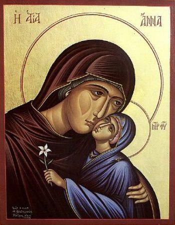 Зачатие праведной Анною Пресвятой Богородицы - Православная женщина0