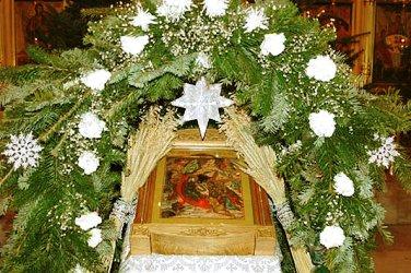 Рождественская флористика - Православная женщина0